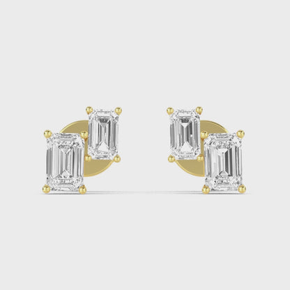 Lab Grown Diamond Fashion Earrings 1.60 ctw SJE32355