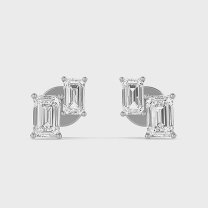 Lab Grown Diamond Fashion Earrings 1.60 ctw SJE32355