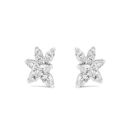 Lab Grown Diamond Fashion Earrings 3.60 ctw SJE32202