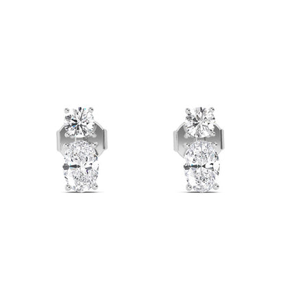 Lab Grown Diamond Fashion Earrings 1.55 ctw SJE32356