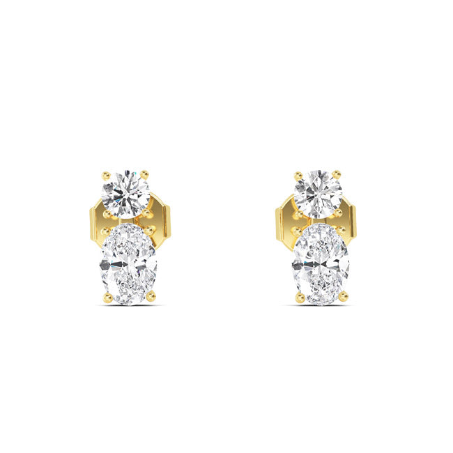 Lab Grown Diamond Fashion Earrings 1.55 ctw SJE32356