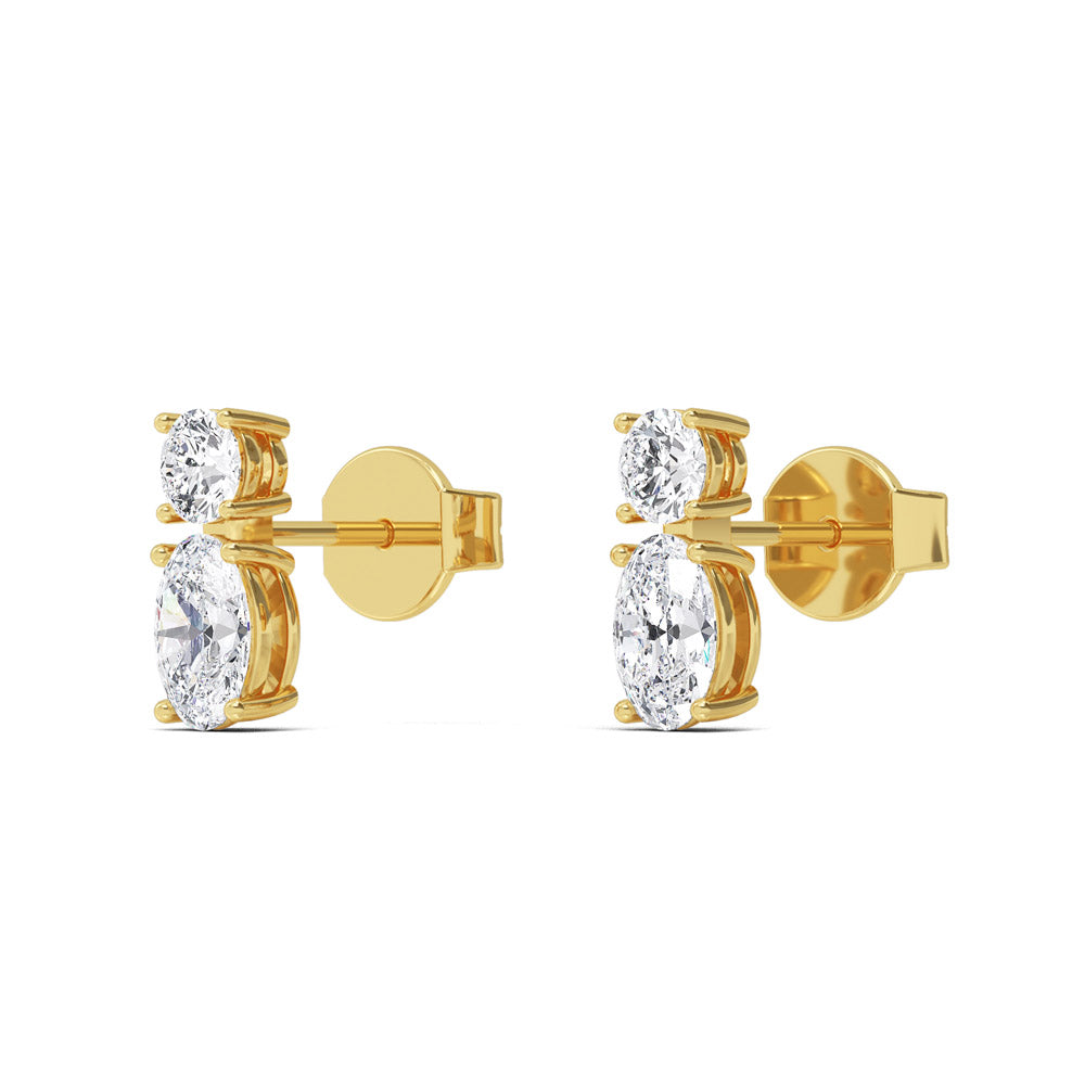 Lab Grown Diamond Fashion Earrings 1.55 ctw SJE32356