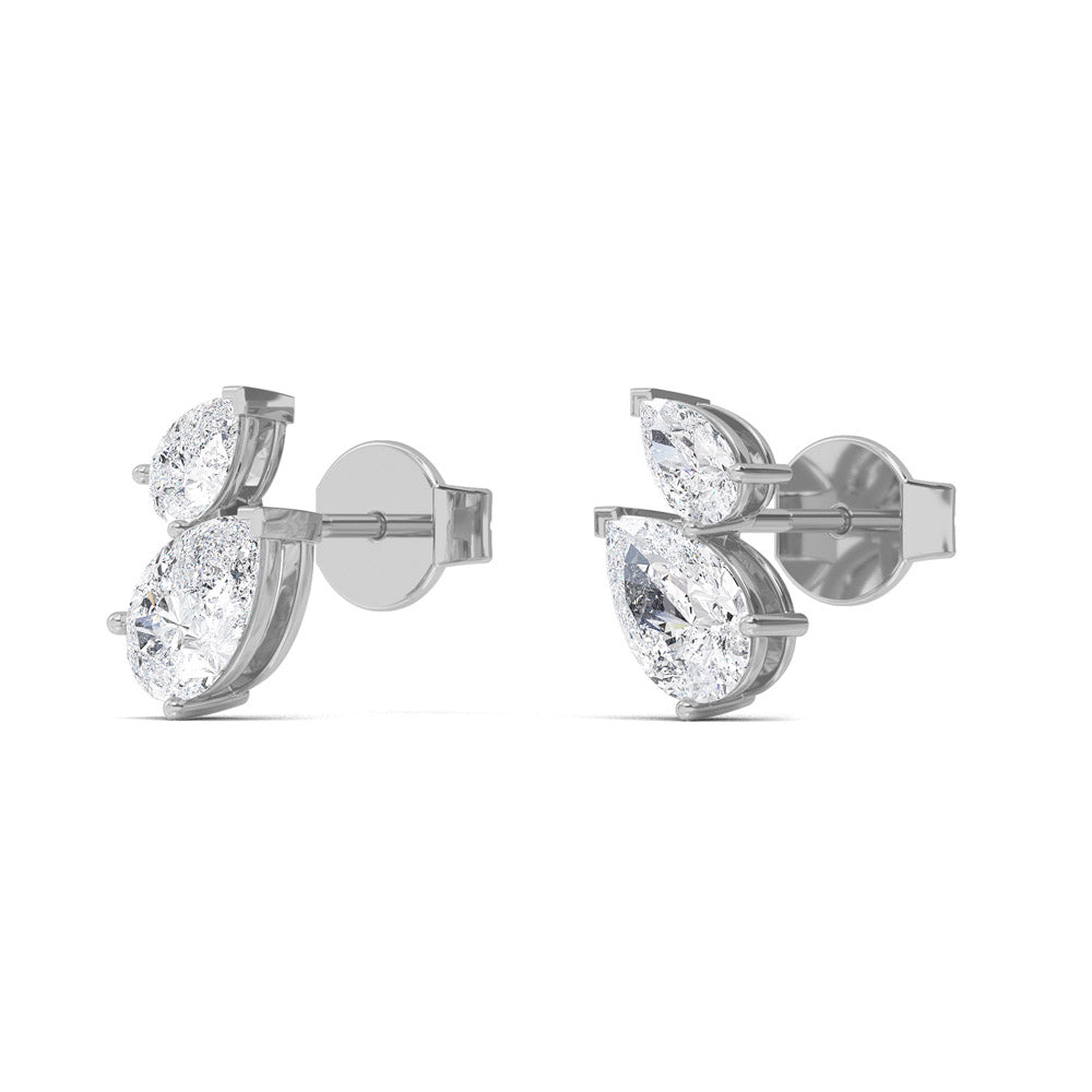 Lab Grown Diamond Fashion Earrings 1.97 ctw SJE32361