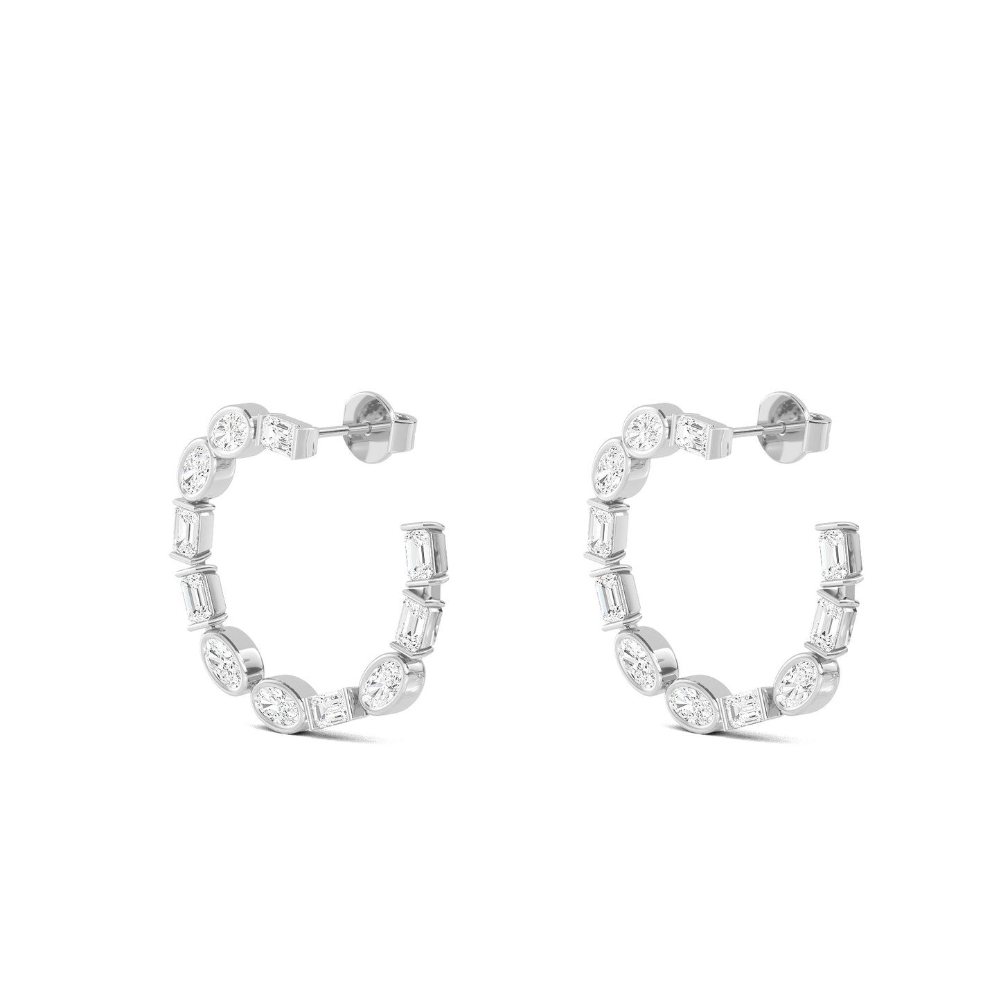 Lab Grown Diamond Fashion Earrings 4.25 ctw SJE32399